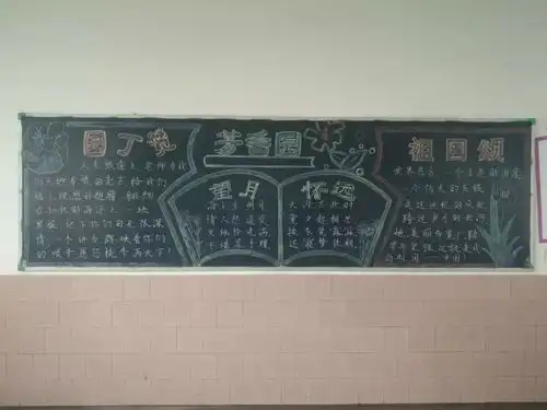 小海小学开展创建文明城市主题黑板报评比活动