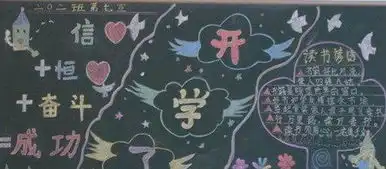小学生新学期黑板报内容资料