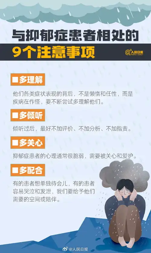 了解关心治愈抑郁症不是不够坚强
