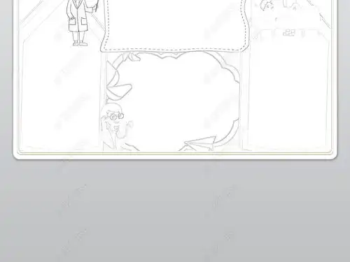 预防新型冠状病毒武汉肺炎防治宣传海报小报手抄报模版图片模板下载