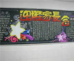 家长会黑板报家长会有感