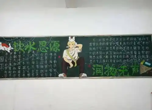 高中黑板报惊艳众人,确定是粉笔画的00后真是高手,不服不行