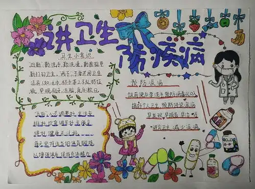 教师教育学院举办讲卫生,筑健康海报设计活动