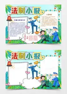 模板下载警察手抄报图片设计素材熊猫办公