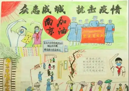 童心抗疫,宁聚一心,秦淮少先队员助力战疫在行动