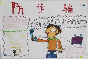 小创意大能量,看孩子们创作的防范金融风险宣传画