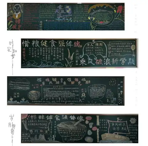 少先队新学期,板报先来报个道