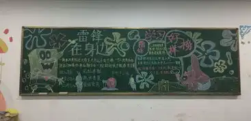 电子与信息工程系开展弘扬雷锋精神,打造厚德亳院主题黑板报评比