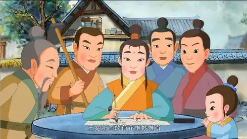 中华美德故事孝篇王冕学画
