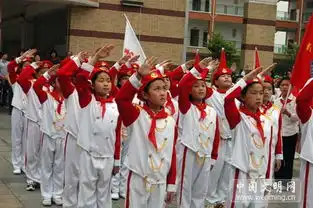 向国旗敬礼我们都在行动
