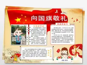 word电子小报国庆节手抄报向国旗敬礼b图片素材worddoc模板下载22.26mb国庆节手抄报大全节日手抄报