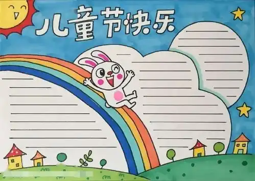 作业素材分享儿童节手抄报文字素材大全