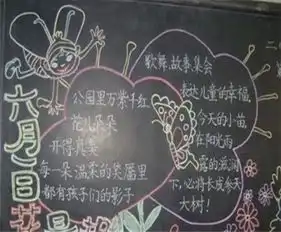 六一儿童节黑板报春天是你的童年