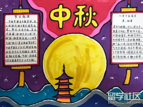 中秋节手抄报大全10张