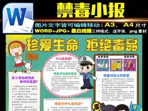 word禁毒小报远离毒品珍爱生命电子手抄报模板图片worddoc设计图下载禁毒日手抄报大全编号18765277