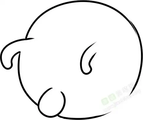 蚕宝宝简笔画图片教程一