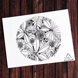 线描素材合集,一支针管笔就能画出的黑白插画