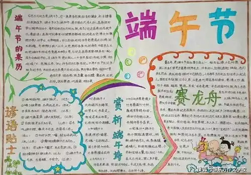 端午节快到了,这些漂亮的手抄报,让孩子动手做一做吧