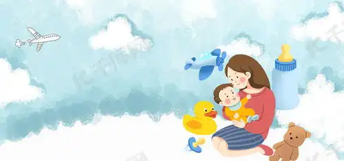 简约母婴用品促销背景素材背景图片免费下载千库网