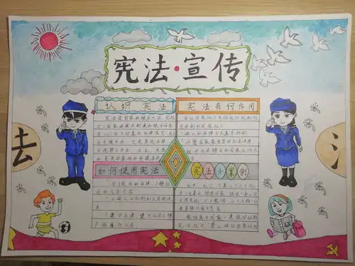 法制手抄报