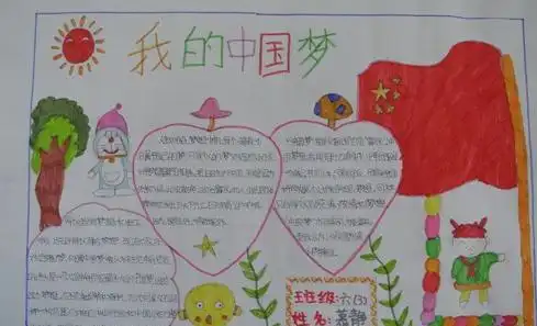 我的中国梦手抄报大全