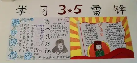 鹰潭应用工程学校学雷锋精神创文明校园黑板报评比