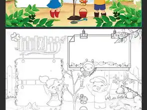 word两套植树节小报绿色环保手抄报爱护环境电子小报图片模板worddoc设计图下载植树节手抄报大全编号19230905