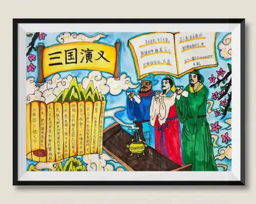 妙笔绘经典书香传校园星耀天成学校好书推荐手抄报评比活动
