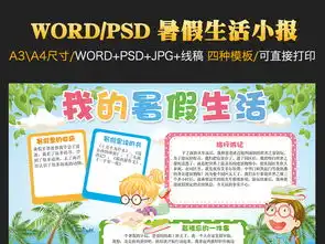 暑假生活小报假期旅游防溺水读书电子手抄报图片素材暑假手抄报大全worddoc模板下载76.31mb寒暑假手抄报