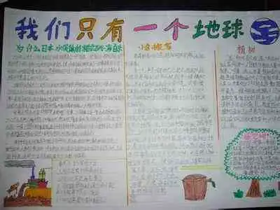 垃圾分类手抄报上海的垃圾分类工作