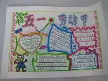 五一劳动节手抄报模板素材大全,快给孩子备上