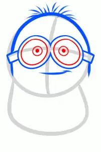 小黄人怎么画