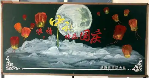 佳木斯支队两节安保主题板报优秀作品展示