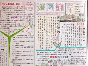 手抄报版面设计图廉洁手抄报版图