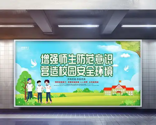 卡通风格预防校园暴力校园展板设计图片下载psd格式素材70873543像素