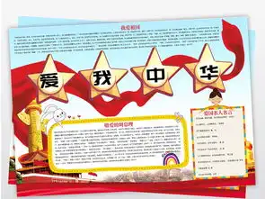 word电子小报爱我中华爱国教育小报图片素材worddoc模板下载89.70mb其他大全节日手抄报
