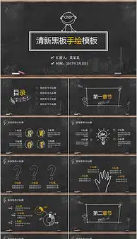 pptx粉笔手绘pptx格式粉笔手绘素材图片pptx粉笔手绘设计模板我图网