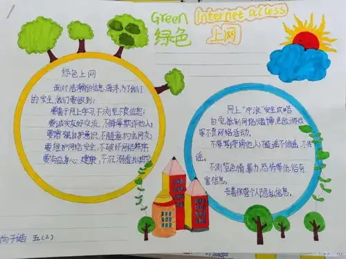 倡导绿色上网争做文明学生