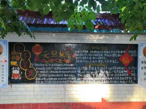 朝阳中学举行2020年迎元旦主题黑板报评比活动