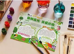 312植树节植树造林关爱环境手抄报word模板下载植树节
