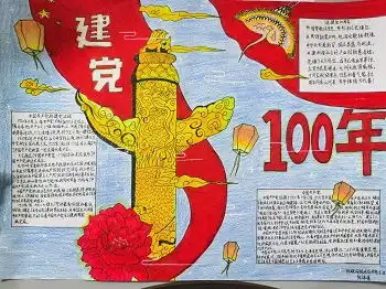记中国共产党建党100周年校园活动之红色经典与我同行手抄报比赛圆满落下帷幕