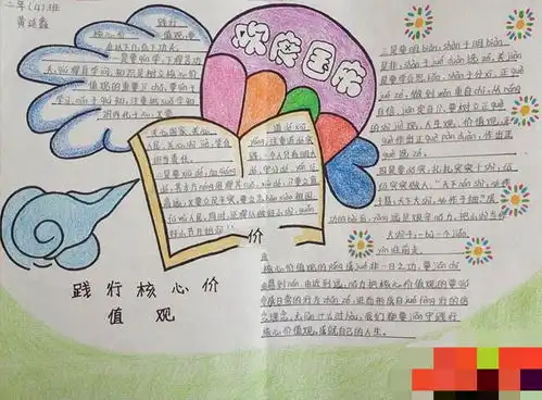 2020年欢度国庆手抄报简单又漂亮四年级3张