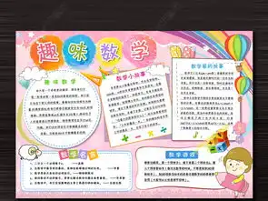 数学小报电子手抄报wordpsd模图片模板下载