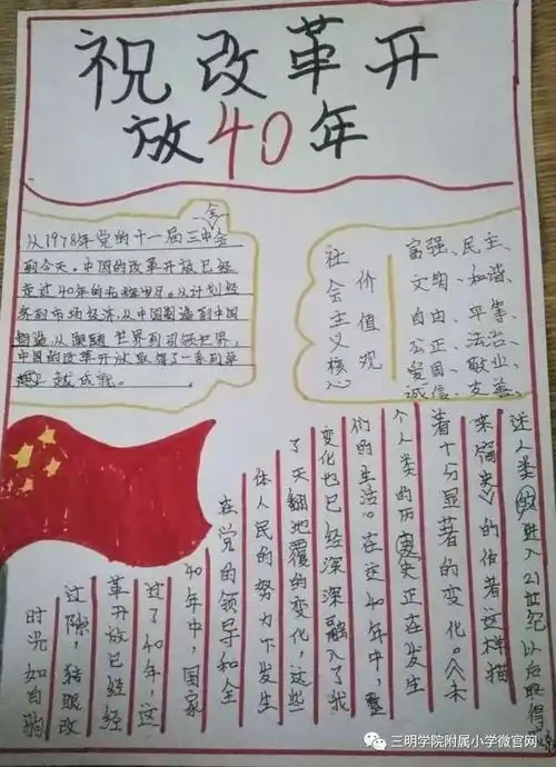 改革开放四十年我讲改革开放好故事