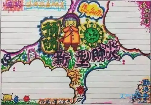 2020预防传染病手抄报内容预防新型冠状肺炎手抄报文字