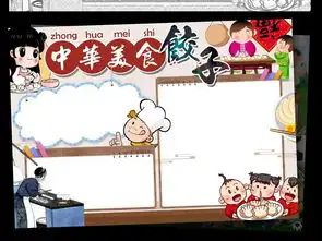 中华美食饺子电子小报手抄报模板图片素材psd下载119.48mb其他大全其他