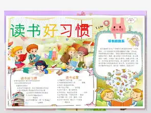 读书好习惯word小报图片素材worddoc模板下载10.38mb课文阅读手抄报大全读书手抄报
