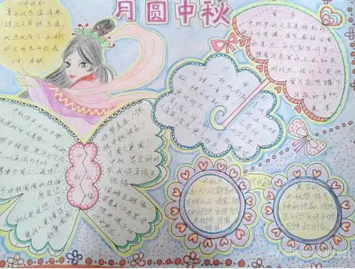 素材中秋节经典佳句,美段,好诗,手抄报超全集锦,快给孩子收藏仲秋