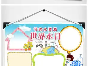 2018年世界水日手抄报小报设计模板图片素材psd下载18.55mb其他大全纪念日手抄报
