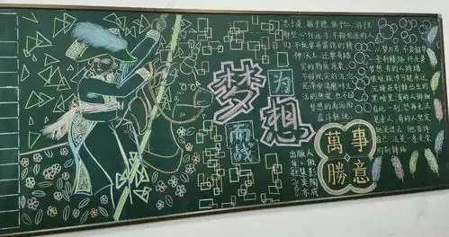 德清求是高中为梦想而战记求是高级中学高三年级黑板报